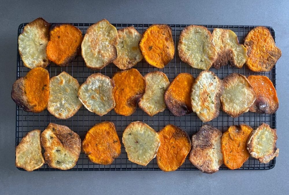 6 best sweet potato chips recipes: oven-baked and air fryer
