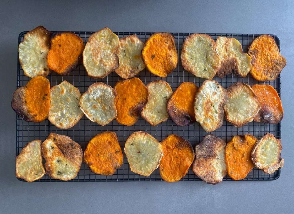 sweet potato chips recipes